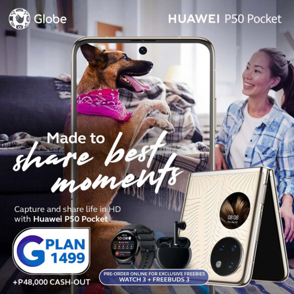 Globe Telecom exclusively opens pre-order for Huawei’s flagship P50 series starting February 4