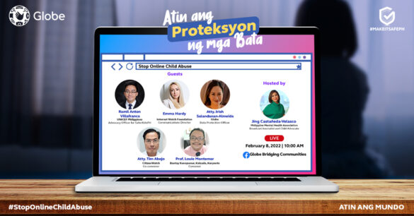 #StopOnlineChildAbuse: Globe marks Safer Internet Day with webinar on online child safety and protection