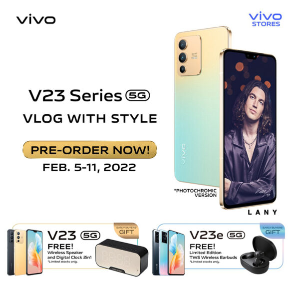 vivo launches the V23 Series, the first color-changing vlogging phone Vlog and express your hues with the vivo V23 Series