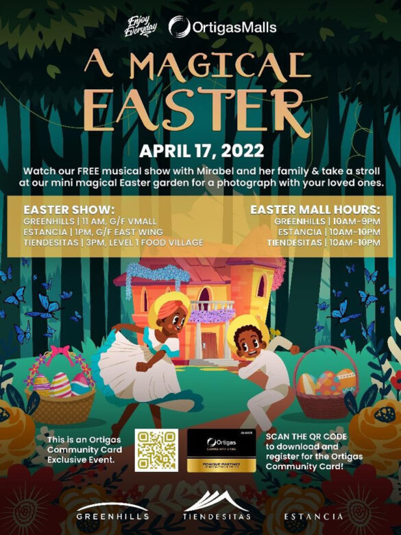 A Magical Easter at Ortigas Malls