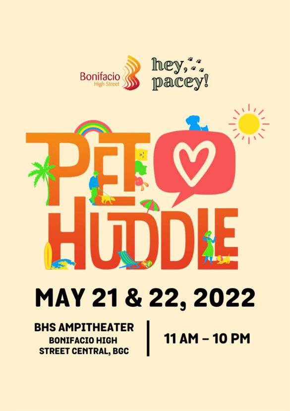 PET HUDDLE at Bonifacio High Street! Most awaited, biggest Pawmmunity Fair