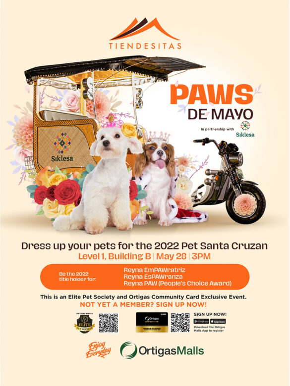 Join Paws de Mayo, in partnership with Siklesa, at Tiendesitas