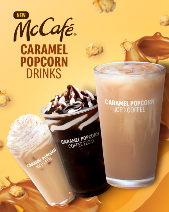 Your favorite beverages are about to get an upgrade as McDonald’s launches its new Caramel Popcorn Drinks line-up!