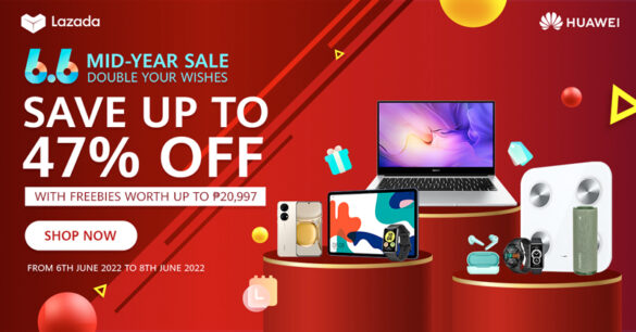 6.6 Mega Sale on Huawei Products on Lazada this June!