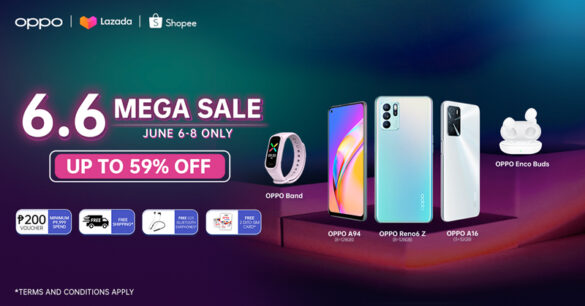 Mid-Year Sale Alert! Get Up to 59% Off on Selected OPPO Products in this 6.6 Mega Sale!