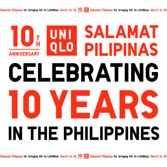 UNIQLO Celebrates its 10th Anniversary in the Philippines