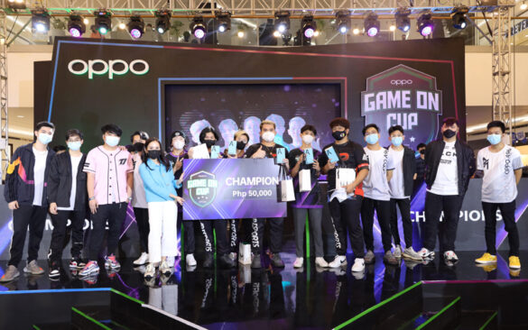 OPPO and Mineski Philippines crown their new OPPO Game On Cup Champion