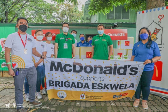 McDonald's joins Brigada Eskwela 2022, bolsters support as face-to-face classes resume