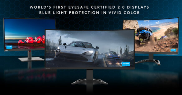 Eyesafe and TÜV Rheinland Announce that Lenovo will be World’s First Brand with Devices Meeting the Eyesafe Certified 2.0 Display Standard for Low Blue Light