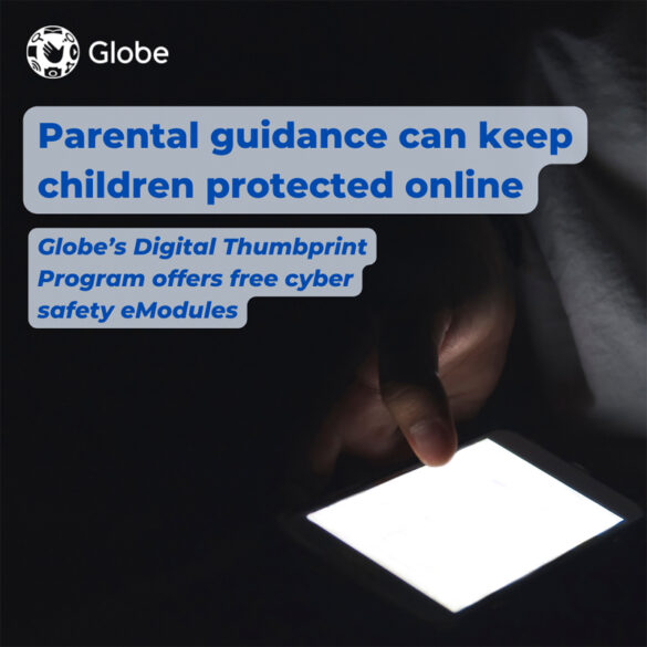 Parental guidance can keep children protected online