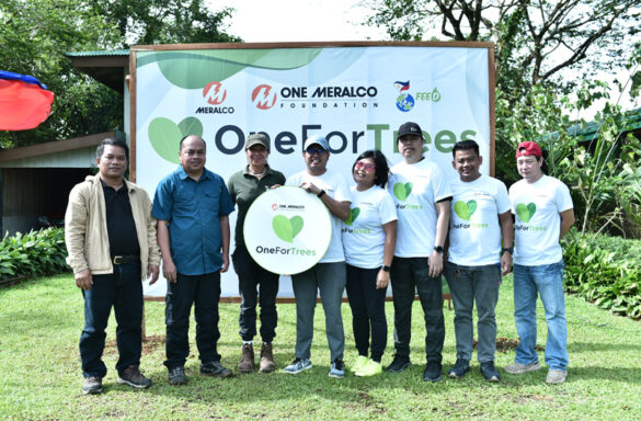 One Meralco Foundation’s One For Trees implemented in the Sierra Madre Mountains