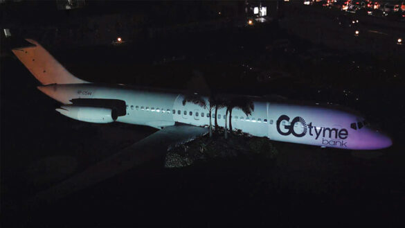 An Actual Airplane Was Used to Announce Cebu Pacific’s Partnership with GoTyme Bank and Go Rewards