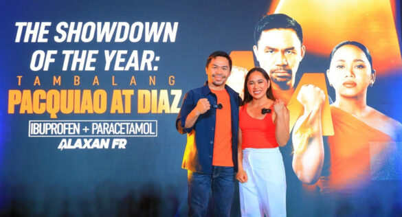 Manny Pacquiao and Hidilyn Diaz dared one another at the Alaxan Showdown of the Year, share trusted companion in their triumphs through the years