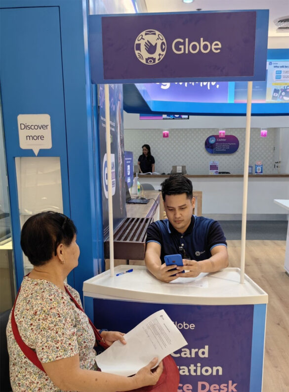 Globe Stores and EasyHubs ready to provide SIM registration assistance