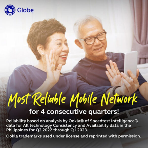 Globe named Most Reliable Mobile Network in PH for four straight quarters