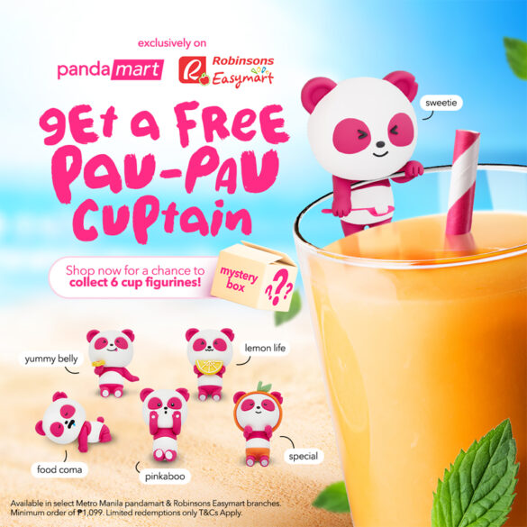 Get cute Pau-Pau collectible items thru foodpanda shops