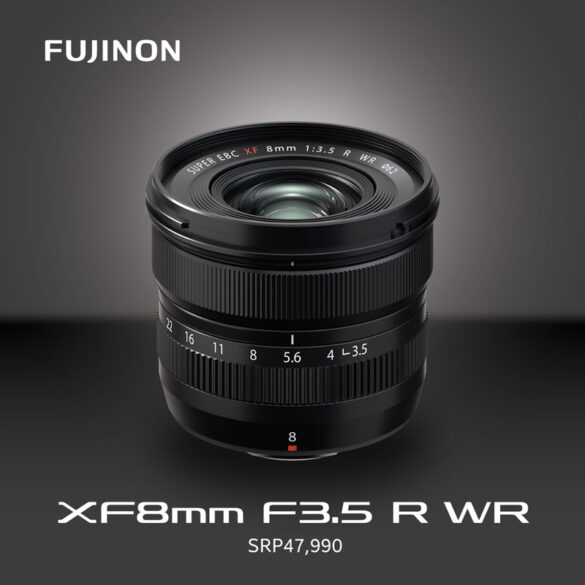 Fujifilm launches FUJINON Lens XF8mmF3.5 R WR