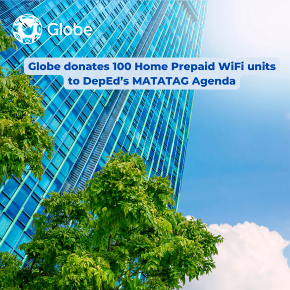 Globe donates 100 Home Prepaid WiFi units to DepEd’s MATATAG Agenda