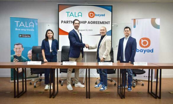 Bayad Seals Partnership With Tala, Enabling Convenient Bills Payment Services