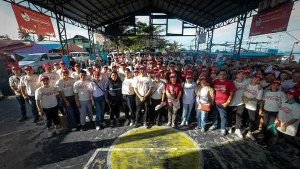 Coca-Cola PH, partners collect more than 1,000 kgs of waste in coastal cleanup in Tanza, Cavite