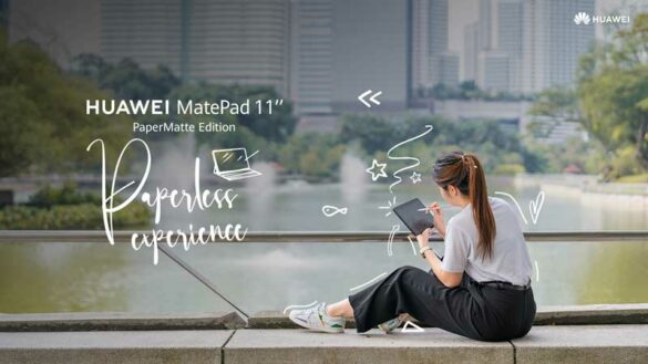 Experience the industry’s first anti-glare, anti-reflection, and anti-fatigue PaperMatte Display with the all new HUAWEI MatePad 11 PaperMatte Edition