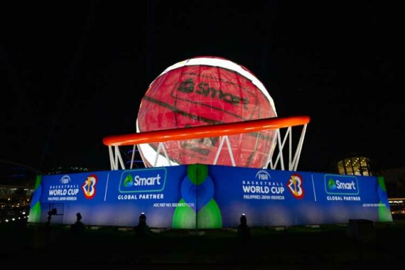 Smart scores Best Outdoor Ad with MOA Ball for FIBA Basketball World Cup