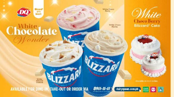 White chocolate steals the spotlight in DQ’s latest Blizzard of the Month offer