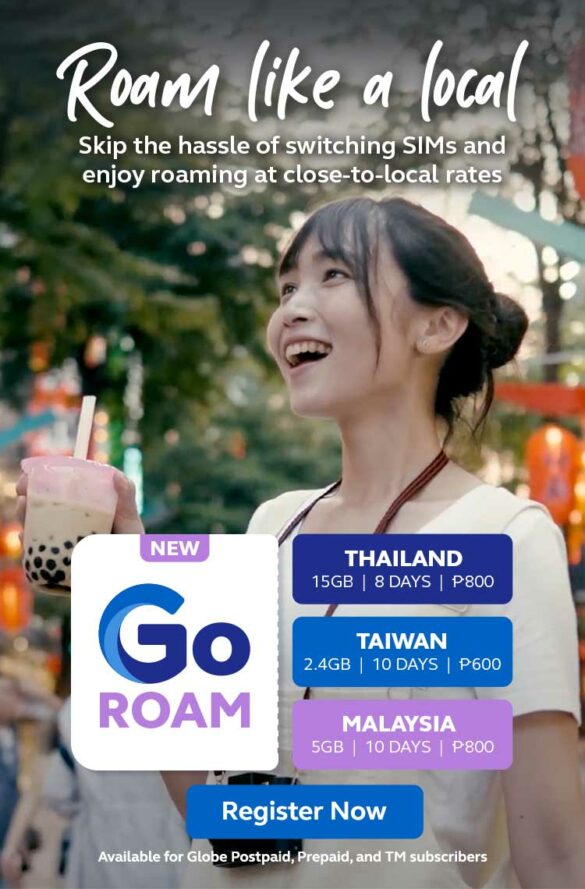 Globe expands roam-like-a-local offer, unveils new offers amid travel peak