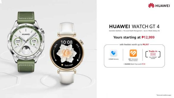 The latest style icon, HUAWEI WATCH GT 4 is now available nationwide!