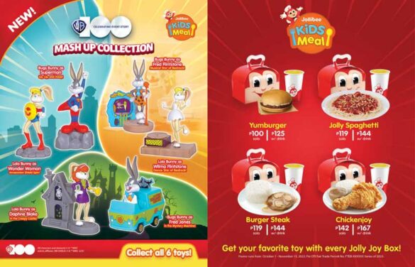 Jollibee teams up with Warner Bros. to celebrate their 100th anniversary with an epic mashup in the newest Jollibee Kids Meal!