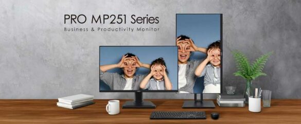 MSI PRO MP251 Series – The World’s First 24.5-inch 100Hz EyesErgo Business Monitor