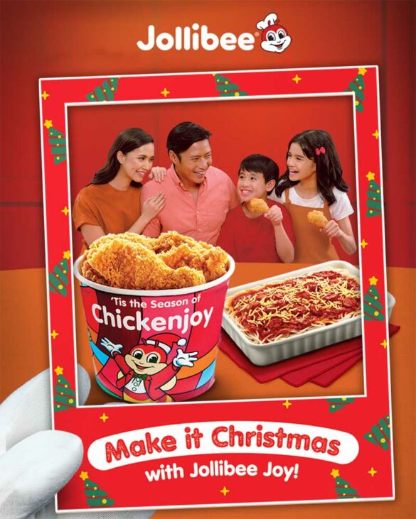 Make it Christmas with Jollibee Joy: Transforming everyday moments into Christmas