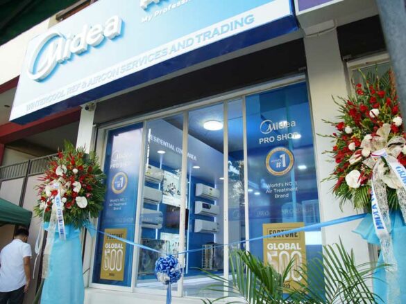 CMIP opens first ever Midea AC Pro Shop to bring superior air treatment solutions in Central Luzon