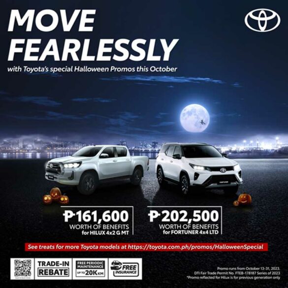 Move Fearlessly with Toyota’s Halloween Special Promo