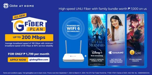 Globe At Home introduces all-new GFIBER Plans