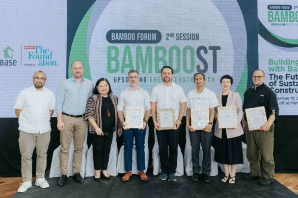 Engr. Luis Lopez shares at the Second Year of Bamboost, a Base Bamboo Forum