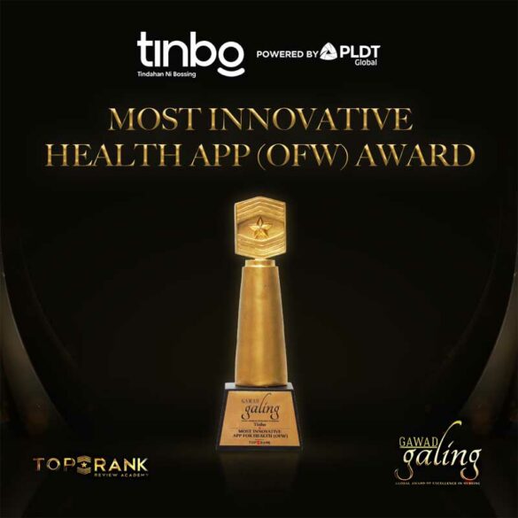 PLDT Global’s TINBO bags excellence award from Gawad Galing