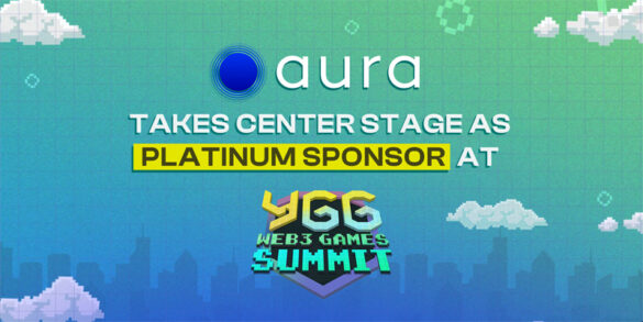 Pinoy gamers can win up to P1.1 Million prize from Aura during YGG Web3 Games Summit