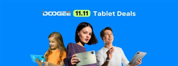 DOOGEE offers great 11.11 deals on high-rated tablets  T30 Pro, T20 Mini, and U10 Series