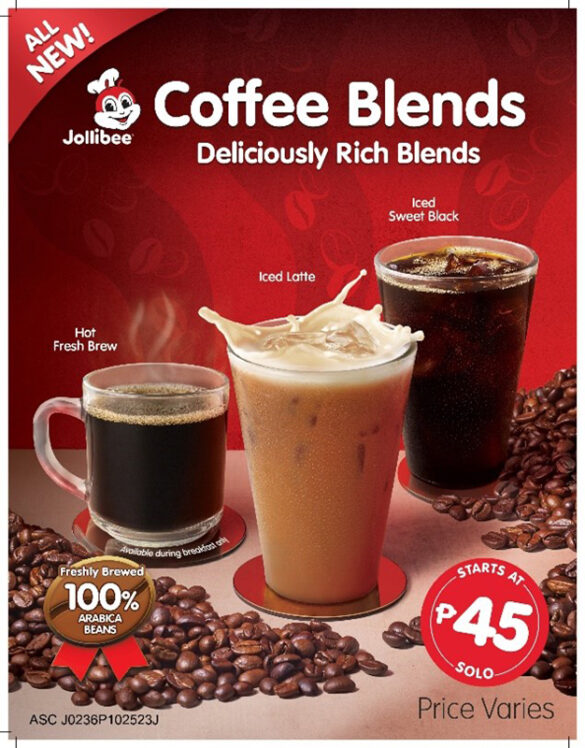 Discover the All-New Jollibee Coffee Blends—deliciously rich, available all day!