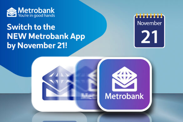 It's time to make the switch to the NEW Metrobank app!