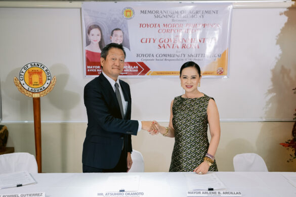 Toyota partners with Santa Rosa and Pasay cities for free community shuttle, eases commuting with an app