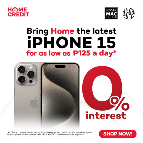 Jingle all the way to savings, cop the latest iPhone 15 with Home Credit’s 0% deal