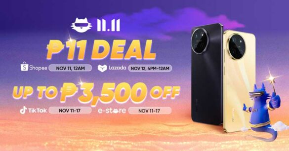 realme 11 now available nationwide, rolls out with more discounts on top of intro price on 11.11 sale