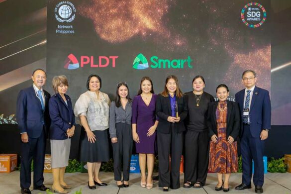 PLDT’s program for mom entrepreneurs shines at the 3rd UN Global Compact Network Philippines’ SDG Awards