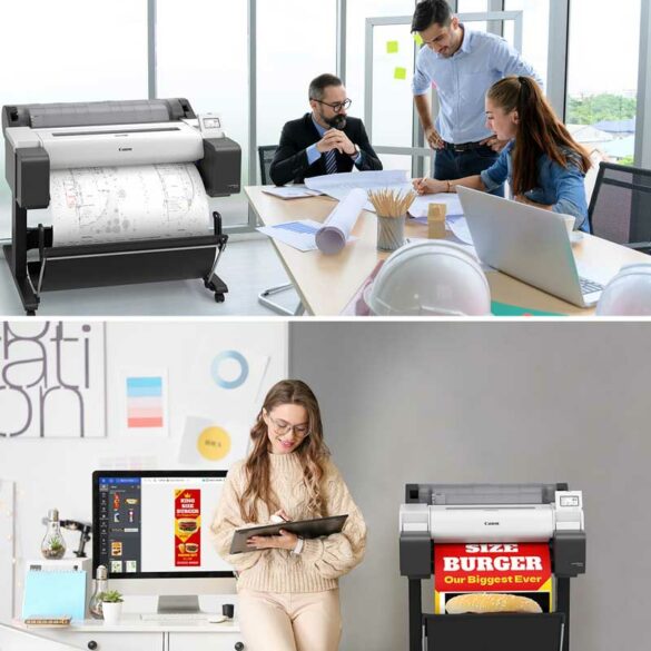 Canon Launches New imagePROGRAF Multi-Use Large Format Printers for CAD Drawings and Posters