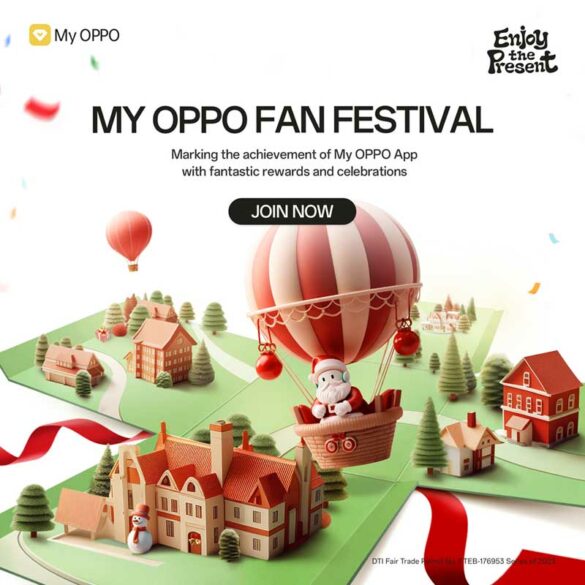 Enjoy the Present with Exclusive Deals, Vouchers, and More in the MyOPPO Fan Festival