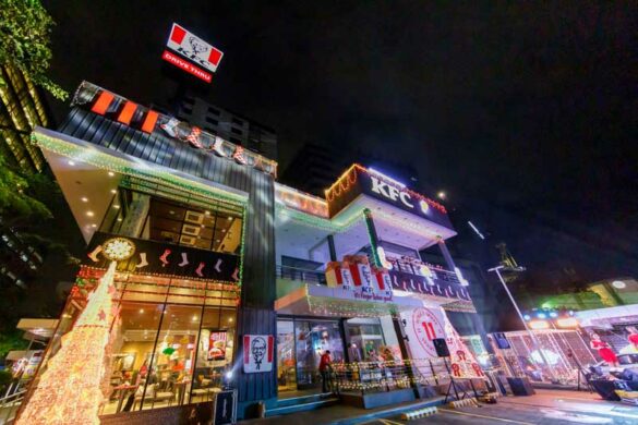 KFC Kentucky Town Christmas lights up the BGC Skyline to mark the start of the yuletide season