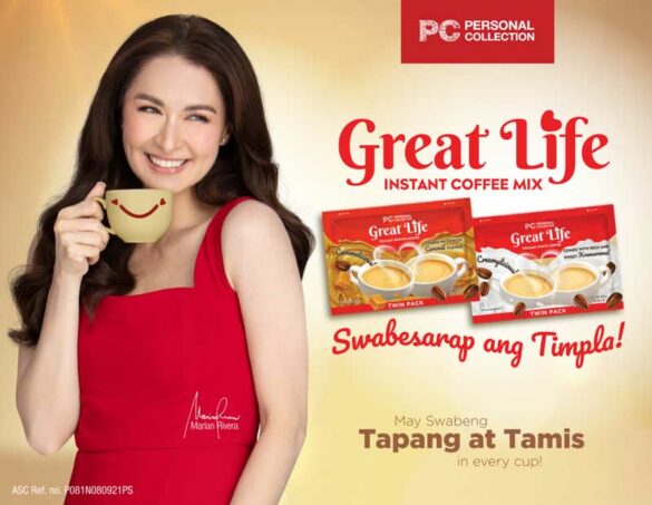 Personal Collection and Marian Rivera Team Up to Bring You the Great Life in a Cup