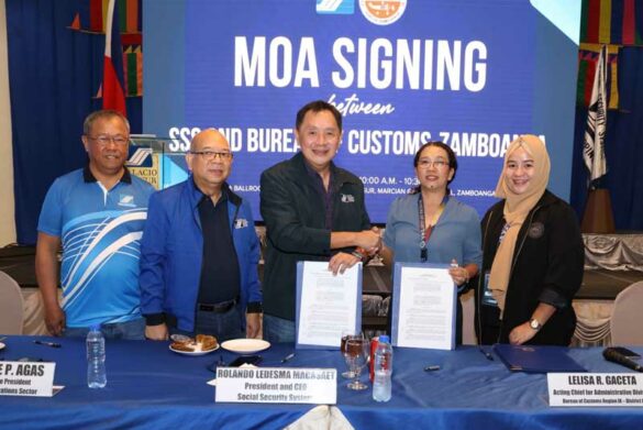 SSS signs MOA with BOC Region IX for social security coverage of Job Order, Contract of Service workers